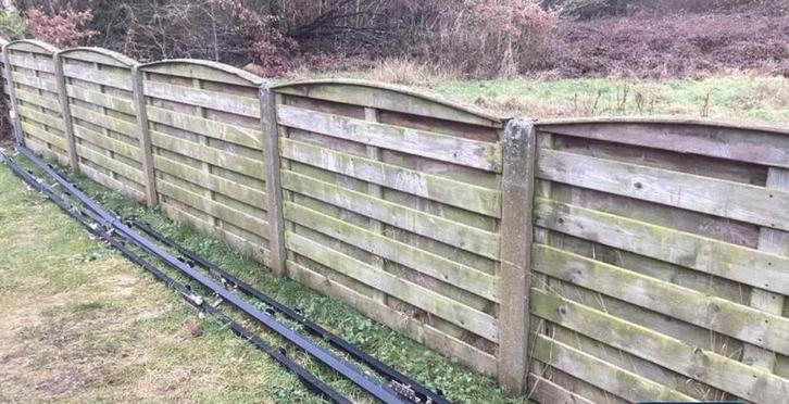 Tuinscherm, Jardin & Terrasse, Palissades, Utilisé, Bois, 1 à 2 mètres, Moins de 3 mètres, Enlèvement