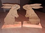 houten haas paasdecoratie, Diversen, Ophalen of Verzenden, Gebruikt