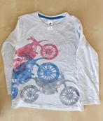Lichtgrijze longsleeve moto Palomino, maat 134, Garçon, Palomino, Enlèvement ou Envoi, Chemise ou À manches longues