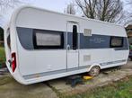 Hobby 560 UL caravan 2014 van 1e eigenaar, Caravans en Kamperen, Koelkast, Hobby, Particulier, Tot en met 4