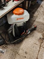 Stihl sr 450 nevelspuit, Ophalen