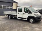 peugeot boxer laadbak 6plaatsen 163pk 2019 88000km 17650e ex, Auto's, Voorwielaandrijving, 4 deurs, Stof, 4 cilinders