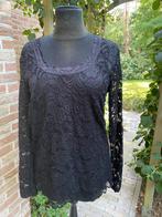 Mamalicious zwarte kanten tuniek met top - L (40), Maat 38/40 (M), Zwart, Mamalicious, Ophalen of Verzenden