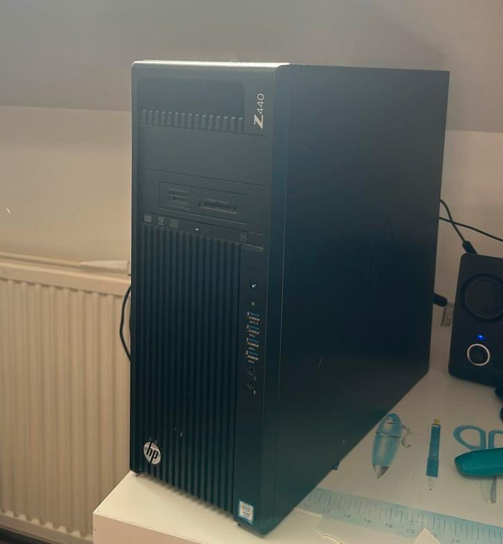 Workstation Tour de PC HP Z440, Computers en Software, Desktop Pc's, Gebruikt, 3 tot 4 Ghz, HDD, SSD, 16 GB, Ophalen