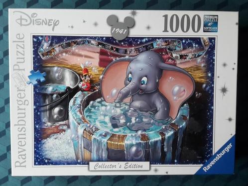 Puzzel, Dombo van Disney, 1000 st., 50 x 70 cm, softclick, Hobby en Vrije tijd, Denksport en Puzzels, Zo goed als nieuw, Legpuzzel