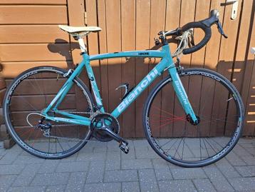 Bianchi racefiets, Aluminium, Enlèvement, 28 pouces, 15 à 20 vitesses