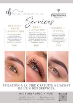 Pribrows et d’autres services Brows & lashes, Ogen, Zo goed als nieuw