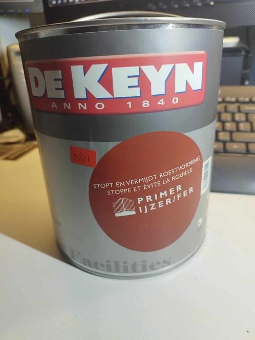 Fer/fer à repasser Dekeyn 2,5 L 43 euros, Bricolage & Construction, Peinture, Vernis & Laque, Neuf, Peinture, Moins de 5 litres