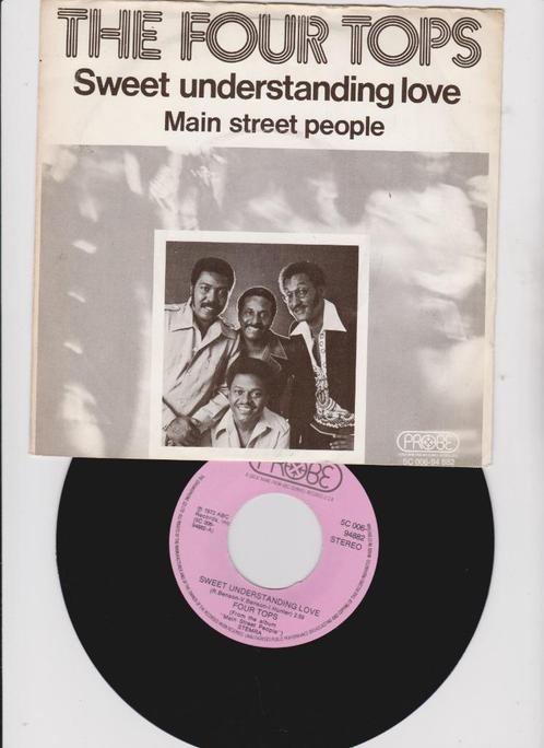 Four Tops – Sweet Understanding Love   1973  SOUL, CD & DVD, Vinyles Singles, Comme neuf, Single, R&B et Soul, 7 pouces, Enlèvement ou Envoi