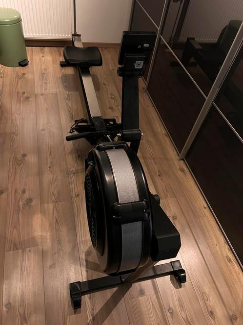 Zeer stevige roeitrainer met 10 niveaus luchtweerstand, Sport en Fitness, Fitnessapparatuur, Zo goed als nieuw, Roeitrainer, Ophalen