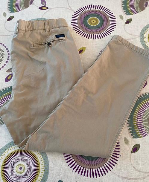 Well Cut broek maat 54 - maat 28, Kleding | Heren, Broeken en Pantalons, Zo goed als nieuw, Maat 52/54 (L), Beige