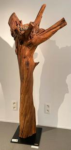 Decoratieve vol houten scultuur met eekhoorn, Antiek en Kunst, Ophalen