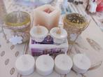 Lots de bougies et bougeoirs, Maison & Meubles, Accessoires pour la Maison | Bougeoirs & Bougies, Enlèvement ou Envoi, Bougie