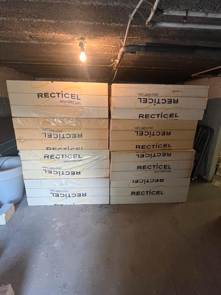 Pir isolatie eurothane silver 142mm  (8 pakken beschikbaar), Doe-het-zelf en Bouw, Isolatie en Afdichting, Nieuw, Hardschuim (Pir)