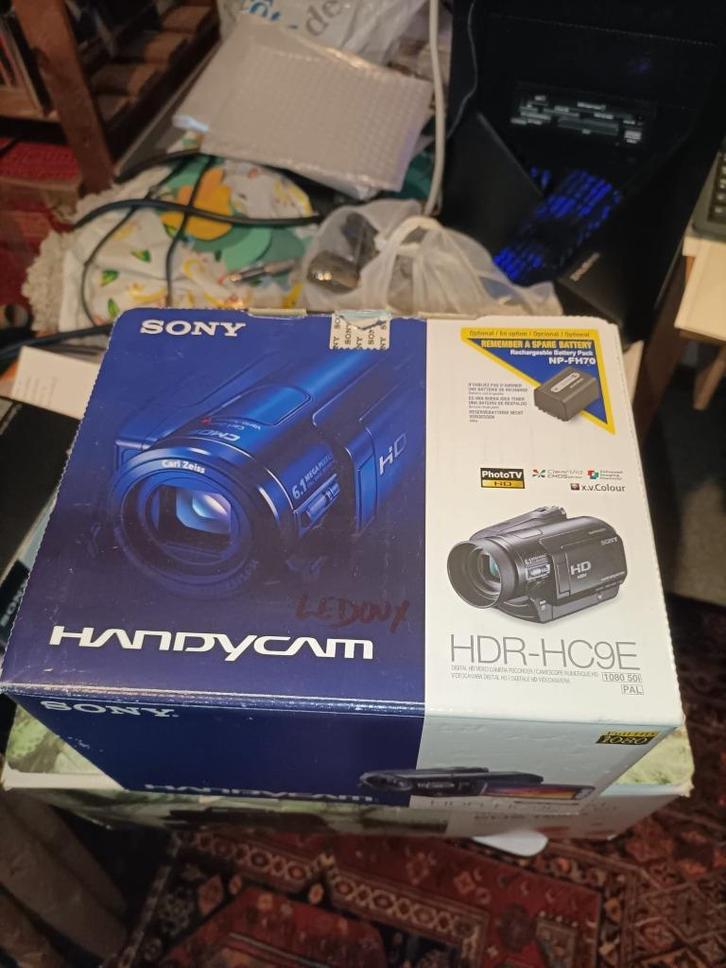 SONY Caméra Handycam HDR-HC9E, Audio, Tv en Foto, Videocamera's Digitaal, Gebruikt, Camera, Mini DV, Sony, 20x of meer, Externe microfoon