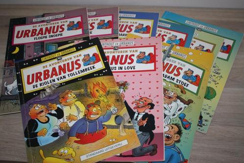 lot Urbanus stripverhalen , nr's 40,74,77,82,89,105,118,127, Boeken, Stripverhalen, Gelezen, Meerdere stripboeken, Ophalen of Verzenden