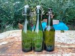 Oude vintage bierflessen brouwerij Verlende Loo Heringe Lo, Verzamelen, Ophalen of Verzenden, Gebruikt
