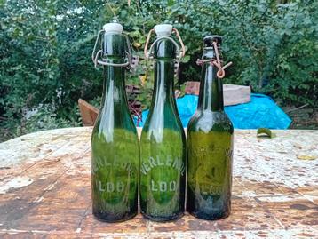 Oude vintage bierflessen brouwerij Verlende Loo Heringe Lo beschikbaar voor biedingen