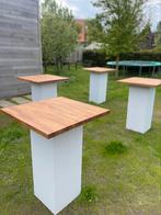 receptietafel statafel 4 stuks, Ophalen, Zo goed als nieuw