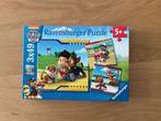 Paw patrol puzzel - 3x49 stukjes, Kinderen en Baby's, Speelgoed | Kinderpuzzels, 10 tot 50 stukjes, 4 tot 6 jaar, Ophalen of Verzenden