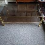 Salontafel glas, Huis en Inrichting, Tafels | Salontafels, Ophalen, 100 tot 150 cm, 50 tot 75 cm, 50 tot 100 cm