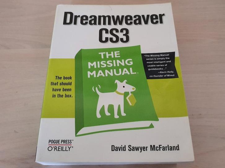 livre Dreamweaver cs3, Boeken, Informatica en Computer, Zo goed als nieuw, Software, Ophalen of Verzenden