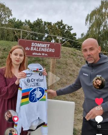Sven Nys Wereldkampioentrui 2013 beschikbaar voor biedingen