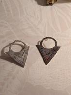 Paire de boucles d'oreilles en argent massif 925 berbère LBO, Argent, Argent