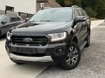 Ford Ranger 2.0 Wildtrak *HARD TOP*Lichte vracht*Adaptive*, Automaat, 3270 kg, 4 cilinders, Zwart