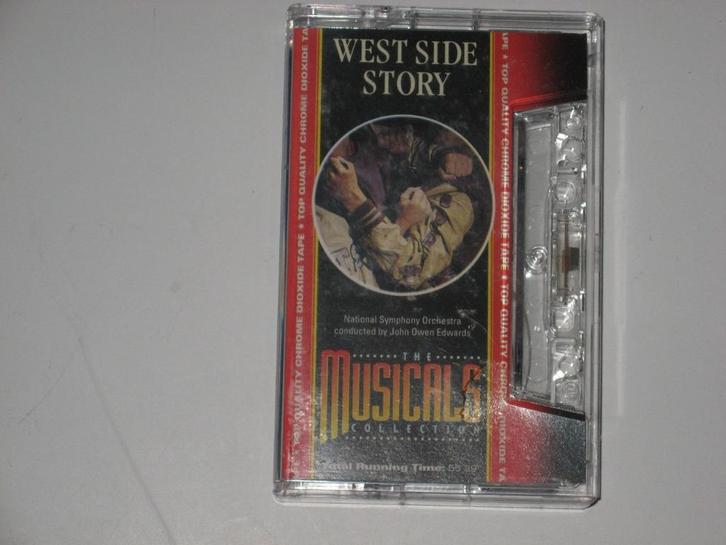 K7 audio West Side Story, Cd's en Dvd's, Cassettebandjes, Zo goed als nieuw, Origineel, Overige genres, 1 bandje, Ophalen of Verzenden