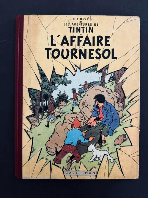 Ancienne bd Tintin l’affaire tournesol EO française Danel, Livres, BD