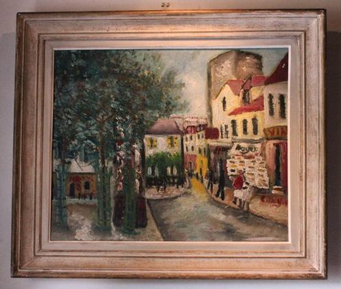 Emile BOYER Franse school, Antiek en Kunst, Kunst | Schilderijen | Modern, Ophalen of Verzenden