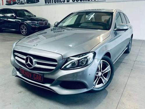 Mercedes-Benz C-Klasse 200 d+NAVI+CRUISE+TEL+AIRCO+CUIR+IMPE, Autos, Mercedes-Benz, Entreprise, Achat, Classe C, ABS, Phares directionnels