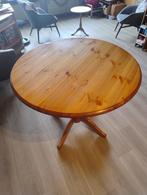 grenen tafel, massief hout, Huis en Inrichting, Ophalen, Gebruikt, Vijf personen of meer, 100 tot 150 cm