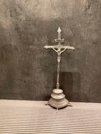 Tinnen kruisbeeld, Antiek en Kunst, Ophalen