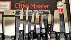 Chef master messen set Retro, nieuw nooit gebruik., Ophalen, Nieuw, Bestekset