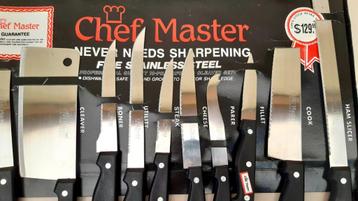 Chef master messen set Retro, nieuw nooit gebruik. beschikbaar voor biedingen