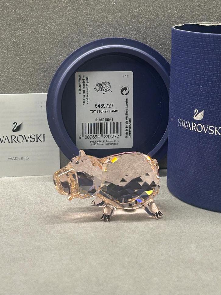 Swarovski Disney Toy Story Hamm, Collections, Swarovski, Neuf, Figurine, Enlèvement ou Envoi