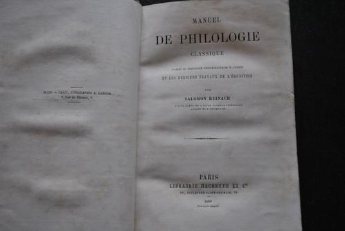 MANUEL PHILOLOGIE CLASSIQUE D'APRES TRIENNIUM PHILOLOGICUM, Livres, Philosophie, Utilisé, Autres sujets/thèmes, Enlèvement ou Envoi