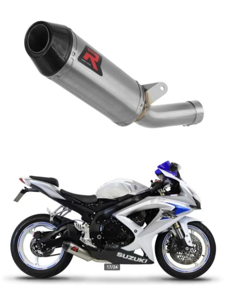 Pot d'échappement Dominator Suzuki GSXR GSX-R 600 750 2008 2, Motos, Pièces | Suzuki, Neuf, Envoi