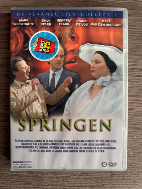Springen, Cd's en Dvd's, Dvd's | Nederlandstalig, Ophalen of Verzenden