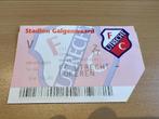 Tickets SK Lokeren en Coupe d'Europe - vente lot ou unité, Affiche, Image ou Autocollant, Utilisé, Envoi