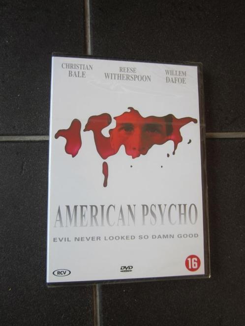 splinternieuwe dvd American Psycho - nog in verpakking, CD & DVD, DVD | Thrillers & Policiers, Neuf, dans son emballage, À partir de 16 ans