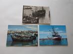3 cartes postales de bateaux de pêche, Collections, Non affranchie, 1940 à 1960, Enlèvement ou Envoi