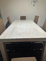 Grote eettafel 6 personen, Gebruikt, Ophalen of Verzenden