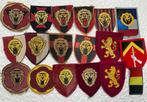ABL Patches, LOT 17x INFANTRY Divisies n Corpsen 1946-1972, Enlèvement ou Envoi, Armée de terre, Emblème ou Badge