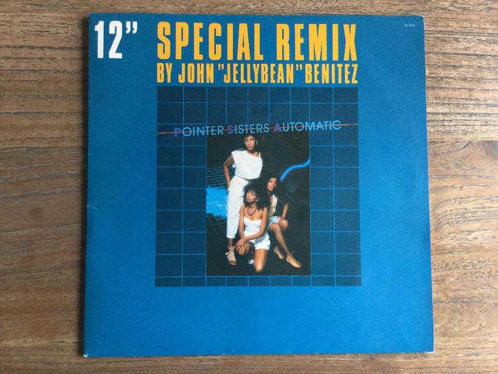 Pointer sisters - Automatic ( special jellybean remix 12"), CD & DVD, Vinyles | Autres Vinyles, Enlèvement ou Envoi