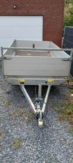 Geremde aanhangwagen 2,7t maar 1000km, keuringspapieren OK., Auto diversen, Aanhangers en Bagagewagens, Ophalen, Zo goed als nieuw