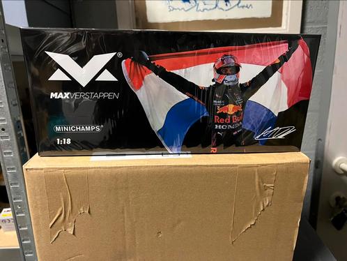 Max Verstappen RB16 Dutch GP Zandvoort Winner 2021 1:18 Limi, Verzamelen, Automerken, Motoren en Formule 1, Nieuw, Formule 1, Ophalen of Verzenden