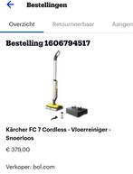 Karcher FC 7 Cordless, Ophalen, Mop of Dweil